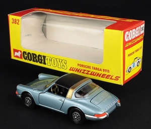Corgi toys 382 porsche targa 911s mm173 back
